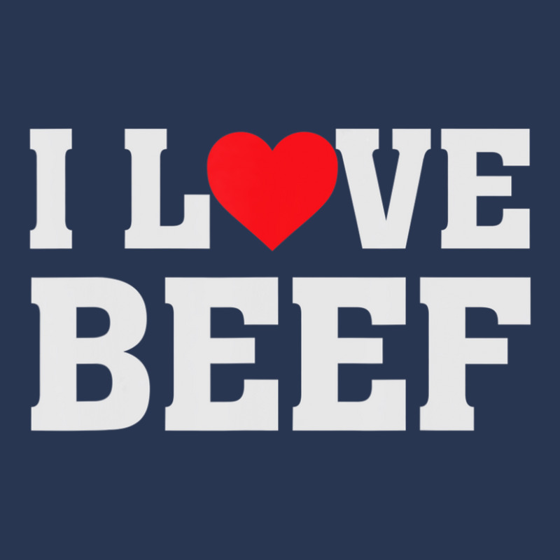 I Heart Love Beef Cow Meat Food Lover Ladies Denim Jacket by cm-arts | Artistshot