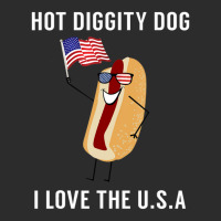 Hot Diggity Dog I Love Usa Fourth Of July Exclusive T-shirt | Artistshot