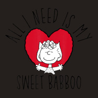 Peanuts Sally My Sweet Babboo Tank Top | Artistshot