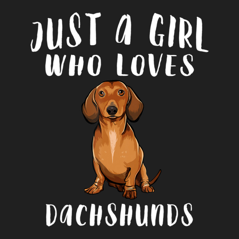 Im Just A Girl Who Loves Dachshunds Dog Lover Gift Ladies Polo Shirt by thangdinhsinhelf | Artistshot