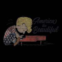 Peanuts Schroeder America The Beautiful Adjustable Cap | Artistshot