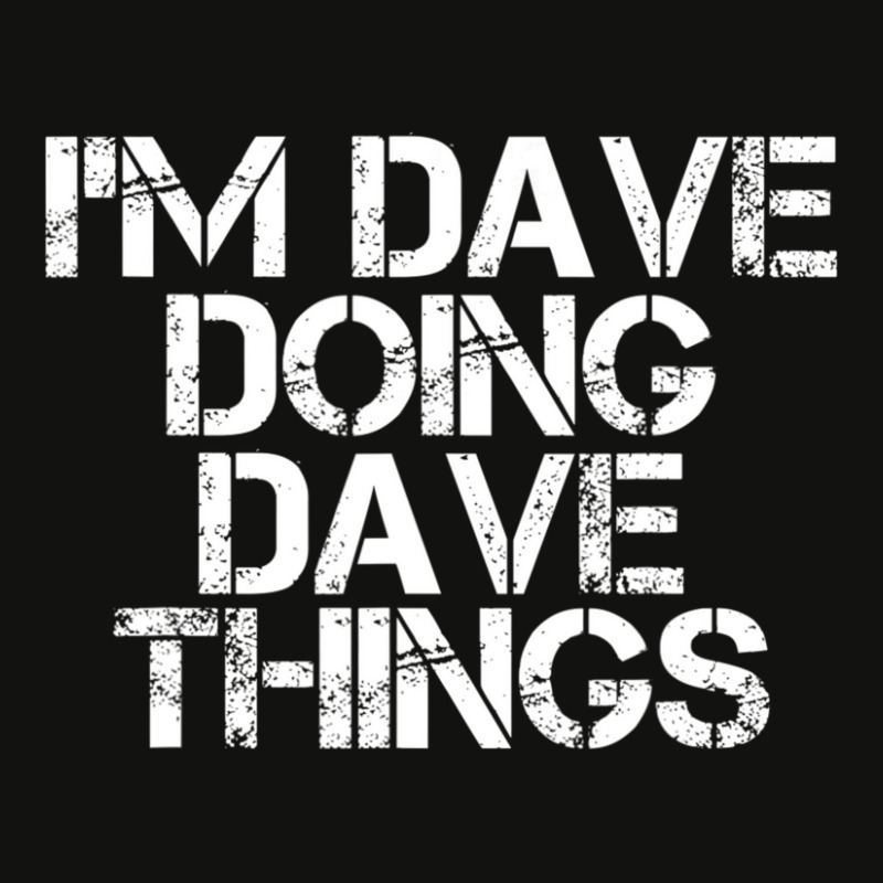 I'm Dave Doing Dave Things Christmas Scorecard Crop Tee by cm-arts | Artistshot