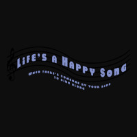 Life's A Happy Song Crop Top | Artistshot