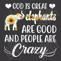 God Is Great Elephants Are Good And People Are Crazy Ladies Curvy T-shirt | Artistshot