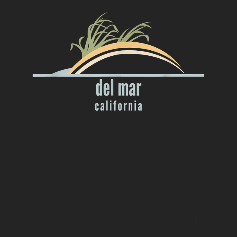 Delaware Beach Souvenir   Del Mar T Shirt 3/4 Sleeve Shirt | Artistshot