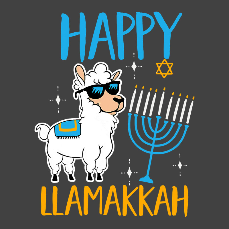 Happy Hanukkah Jewish Christmas Jewish Hanukkah Llamakkah Vintage T-shirt | Artistshot