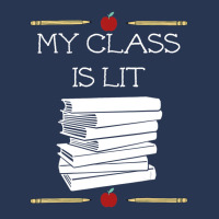 My Class Is Lit, Reading Literature Teacher Ladies Denim Jacket | Artistshot