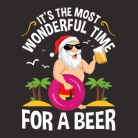 Tropical Christmas It's The Most Wonderful Time For A Beer Racerback Tank | Artistshot