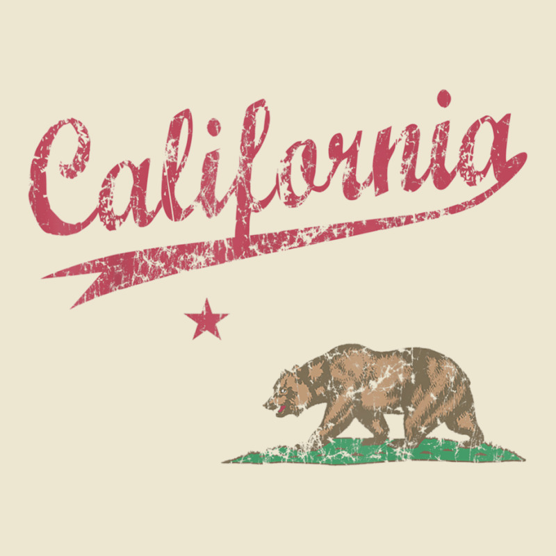 California Republic Flag Vintage Distressed Style T Shirt Cropped Hoodie by cm-arts | Artistshot