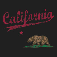 California Republic Flag Vintage Distressed Style T Shirt Ladies Polo Shirt | Artistshot