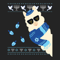 Happy Hanukkah Jewish Llamakkah Christmas Pajama Jewish Gift 3/4 Sleeve Shirt | Artistshot