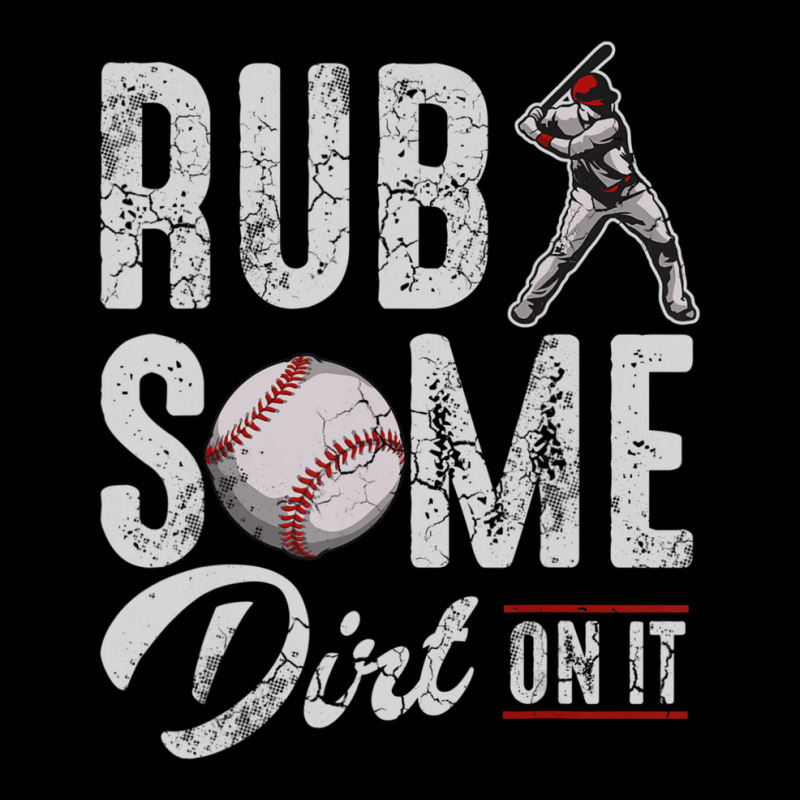 Baseball Rub Some Dirt On It Humor Sayings Quotes Adjustable Cap | Artistshot