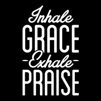 Inhale Grace Exhale Praise Christian Jesus Church-fiqkz Youth Zipper Hoodie | Artistshot