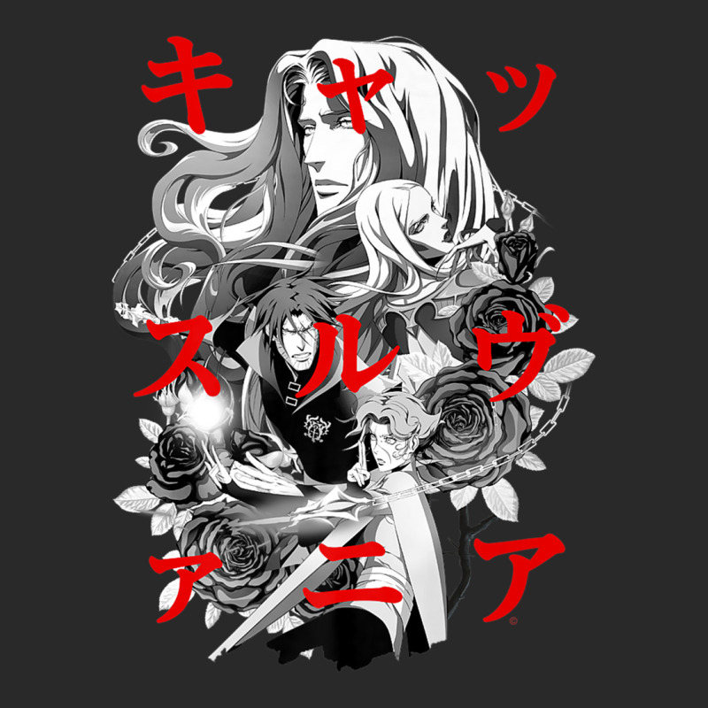 Castlevania Group Shot Kanji Overlay Premium T Shirt Printed hat by cm-arts | Artistshot