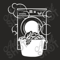 Washing Machine Ladies Fitted T-shirt | Artistshot