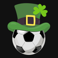 St Patricks Day Soccer Shamrock Rear Car Mat | Artistshot