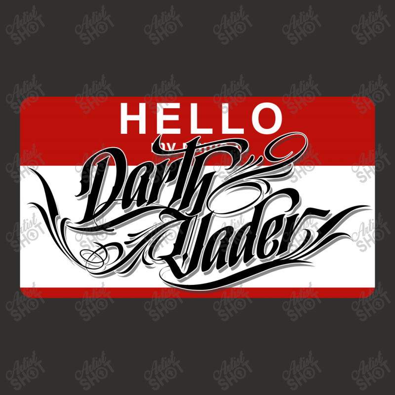 Hello My Name Is Darth Vader Champion Hoodie | Artistshot