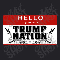 Hello My Name Is Trum Nation Youth Tee | Artistshot