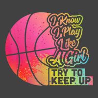 Basketball Women Team Play Like A Girl Basketball Vintage T-shirt | Artistshot