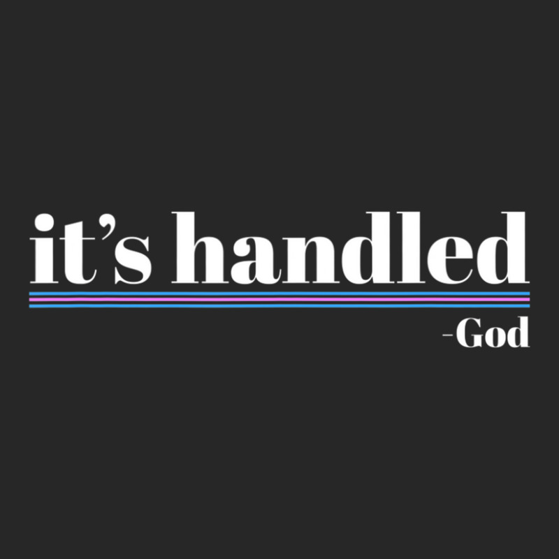 It's Handled God With Pink And Blue Lines Men's T-shirt Pajama Set | Artistshot