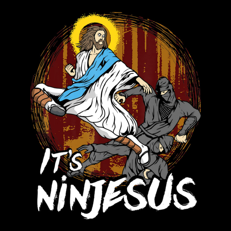 Its Ninjesus Funny Jesus Shirts Funny Christian Shirts Zipper Hoodie | Artistshot