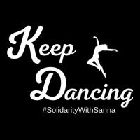 Keep Dancing Solidarity With Sanna Pocket T-shirt | Artistshot