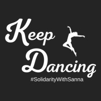 Keep Dancing Solidarity With Sanna 3/4 Sleeve Shirt | Artistshot