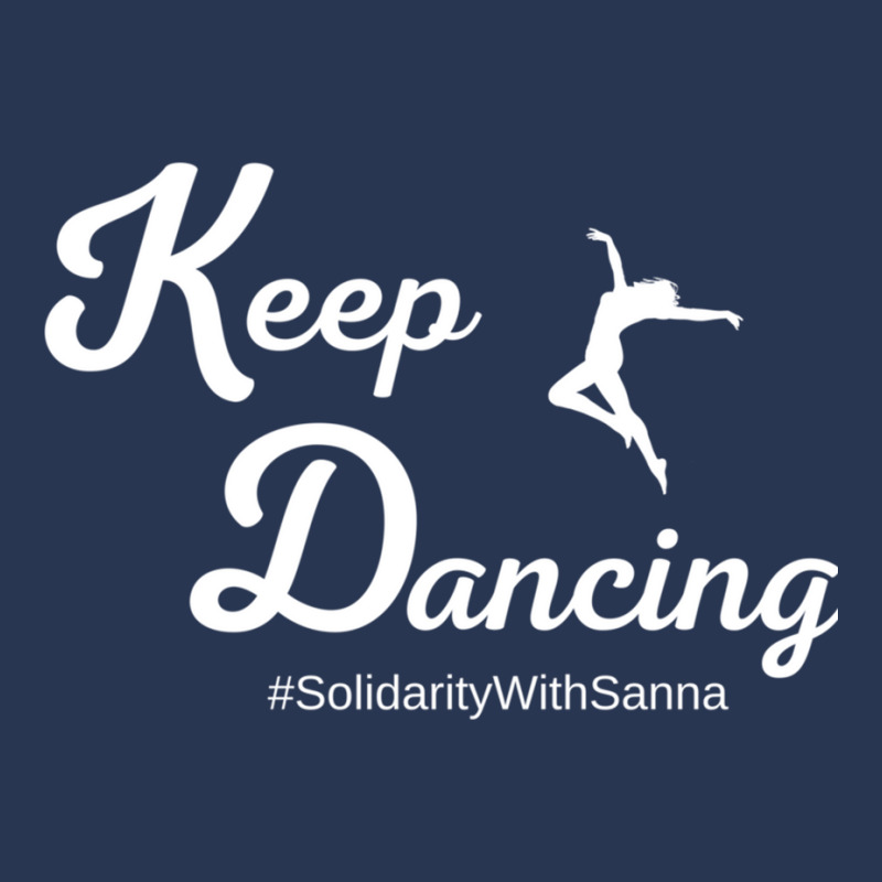 Keep Dancing Solidarity With Sanna Men Denim Jacket by STEVEHICKS | Artistshot