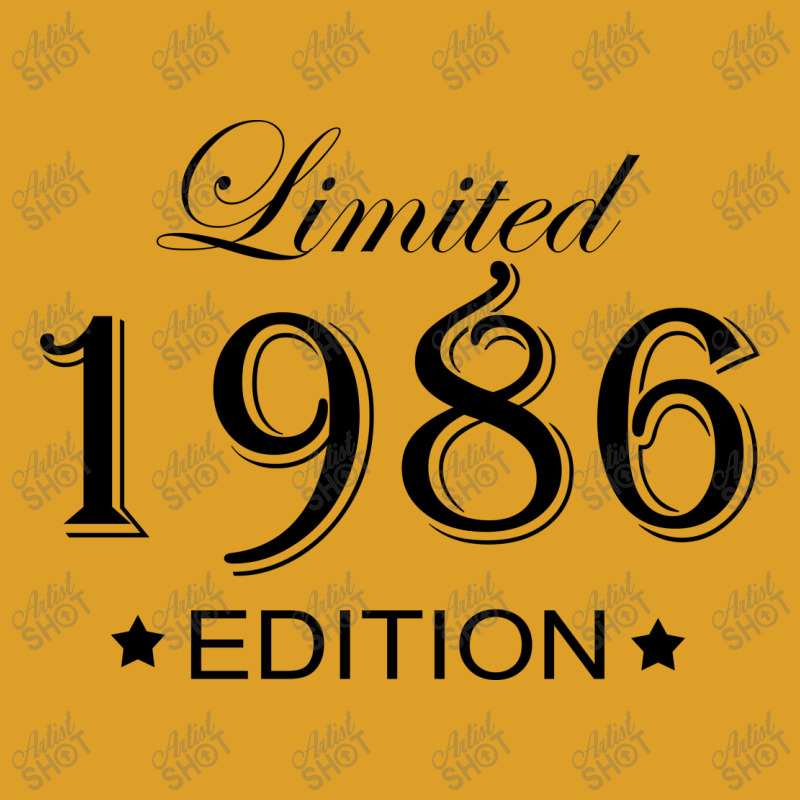 Limited Edition 1986 T-shirt | Artistshot