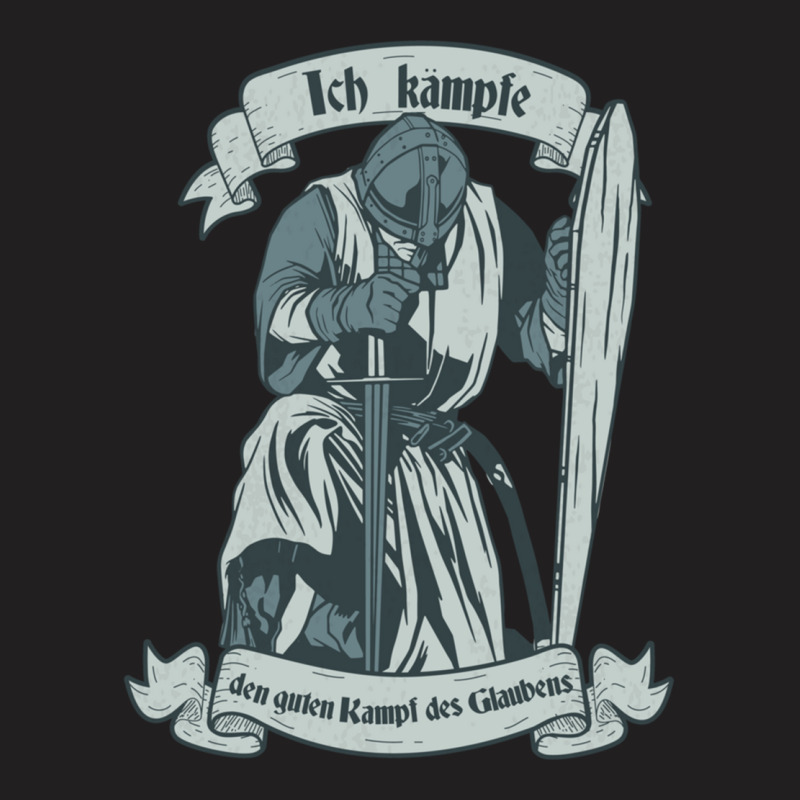 Christian Templar Knight Gift, Brave Rosary Crusader Warrior T-shirt | Artistshot