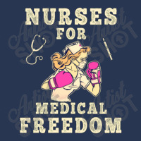 Nurses For Medical Freedom Ladies Denim Jacket | Artistshot