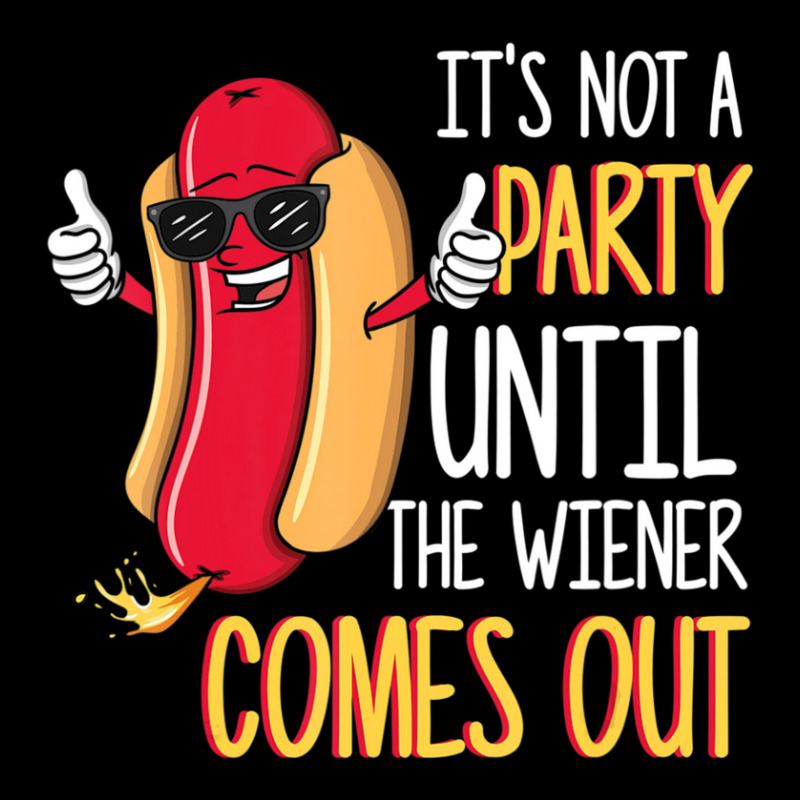 It's Not A Party Until The Wiener Comes Out Hot Dog Adjustable Cap by Konlasa6638 | Artistshot