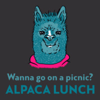 Wanna Go On A Picnic, Alpaca Lunch Vintage Hoodie And Short Set | Artistshot