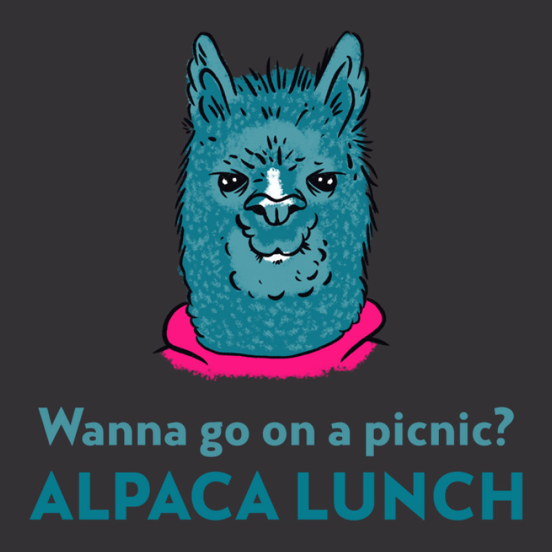 Wanna Go On A Picnic, Alpaca Lunch Vintage Hoodie And Short Set by JesseWatson | Artistshot