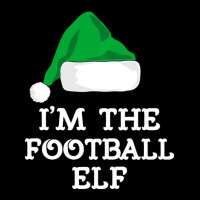 I'm The Football Elf Family Christmas Player Adjustable Cap | Artistshot