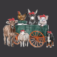 Farm Animals Wagon Pig Goat Sheep Dog Chicken Donkey T Ladies Curvy T-shirt | Artistshot