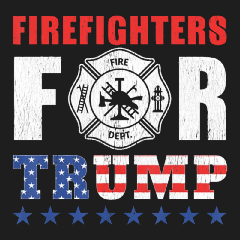 firefighters for trump shirt