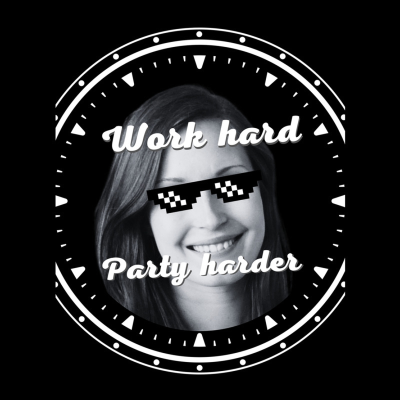 S T 24 032 Work Hard Party Harder Graphic Lightweight Hoodie by STEVEHICKS | Artistshot