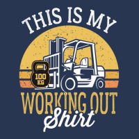 Funny Working Out Forklift Operator Men Denim Jacket | Artistshot