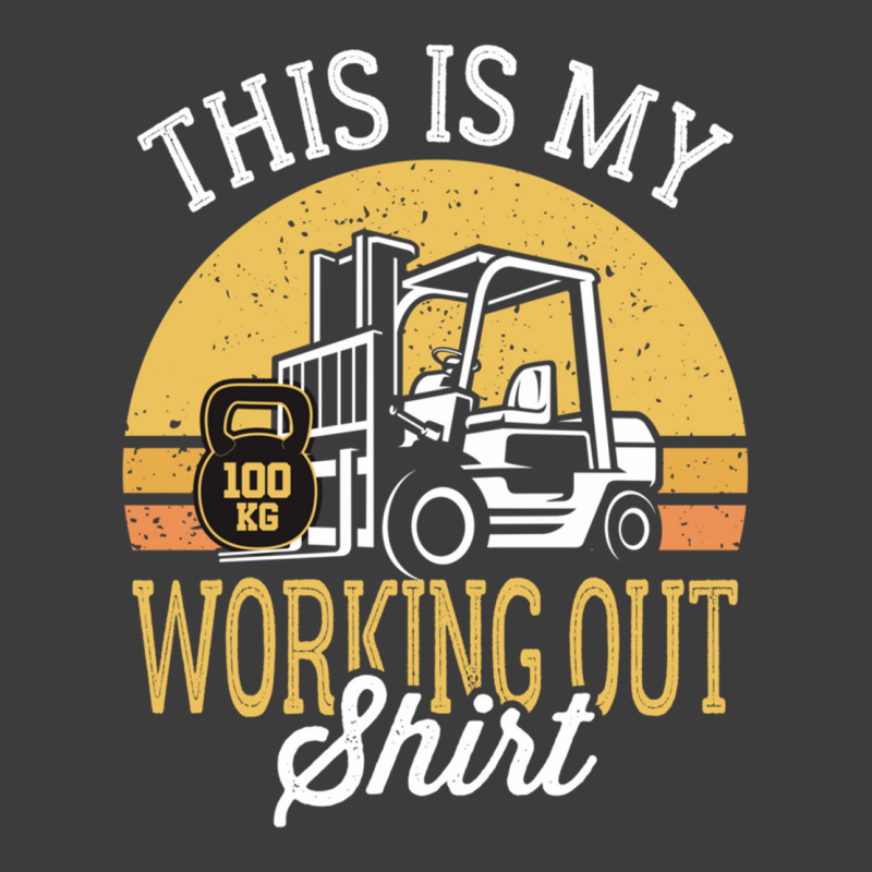 Funny Working Out Forklift Operator Men's Polo Shirt by cm-arts | Artistshot