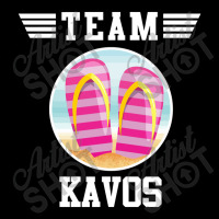 Team Kavos Flip Flops Long Sleeve Baby Bodysuit | Artistshot