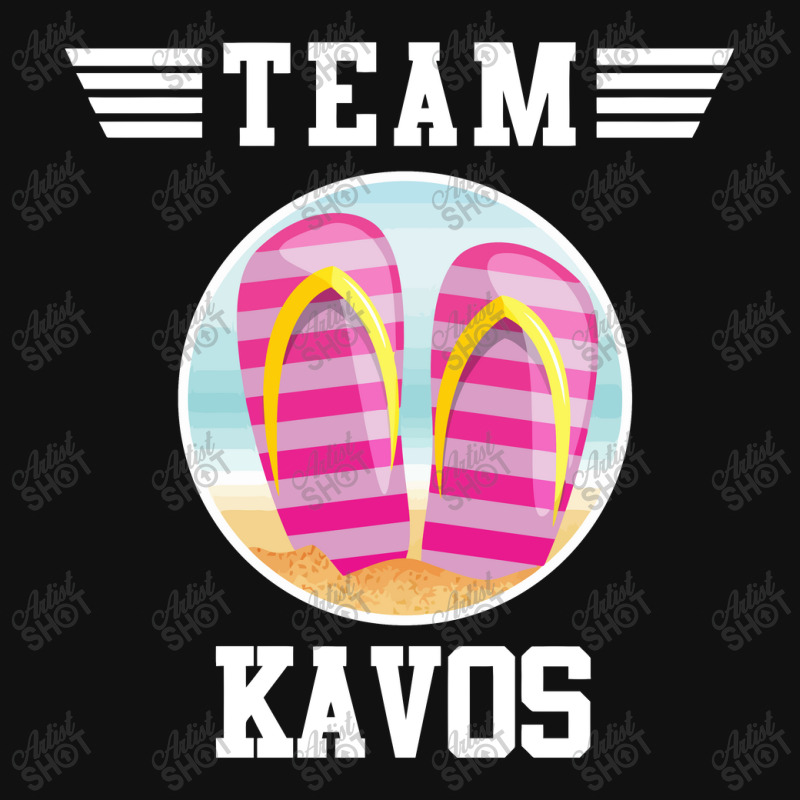 Team Kavos Flip Flops Baby Bibs | Artistshot