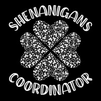 Womens Shenanigans Coordinator Funny St. Patrick's Day Costume V Neck Toddler Sweatshirt | Artistshot