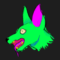 Neon Rabid Zombie Dog 1 Classic T-shirt | Artistshot