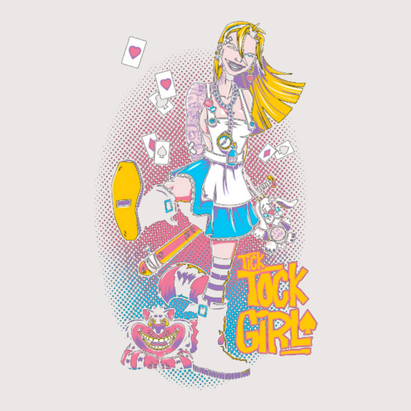 Tick Tock Girl Pocket T-Shirt by cm-arts | Artistshot