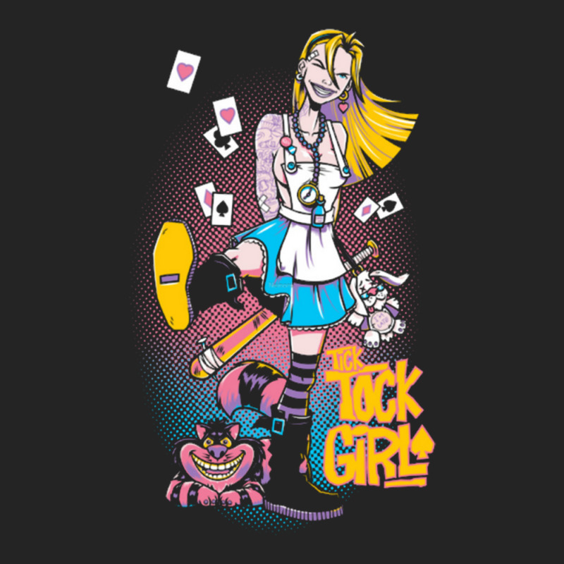 Tick Tock Girl 3/4 Sleeve Shirt by cm-arts | Artistshot