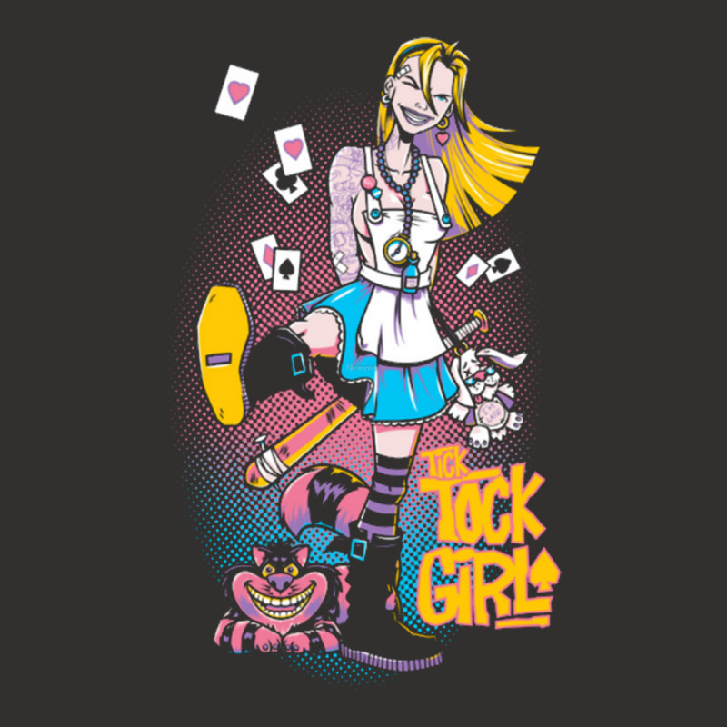 Tick Tock Girl Champion Hoodie by cm-arts | Artistshot