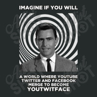 Imagine If You Will   Youtwitface Women's Triblend Scoop T-shirt | Artistshot