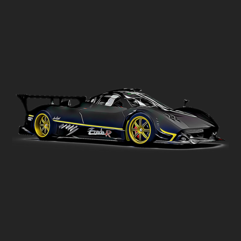 Pagani Zonda R Supercar Racing Cartoon 3/4 Sleeve Shirt by RickyRamshur | Artistshot