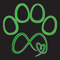 Forever Love Paw Print Heart Puppy Dog Pet T T-shirt | Artistshot